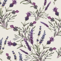 Napkins 33x33 cm - Lavender Twigs
