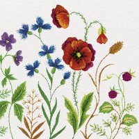 Napkins 33x33 cm - Embroidered Meadow