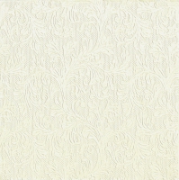 Serviettes 33x33 cm - Fiorentina uni pearl white