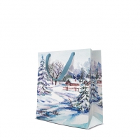 10 gift bags - Winter Village
