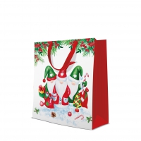 10 sachets cadeaux - Christmas Gnomes