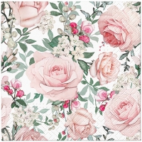 Serviettes 25x25 cm - Gorgeous Roses