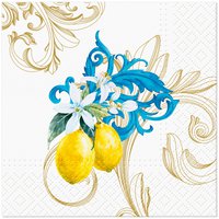 Servilletas 25x25 cm - Baroque Lemon Sicilian Bloom