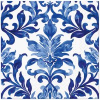 Napkins 25x25 cm - Indigo Weave