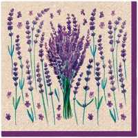 餐巾25x25厘米 - Lavender Charm