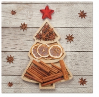 Servilletas 33x33 cm - Spices Tree 