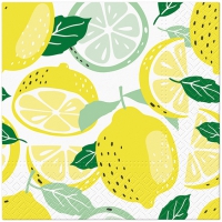餐巾33x33厘米 - Tasty Lemons