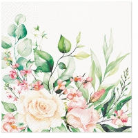 Serviettes 33x33 cm - Floral Moments
