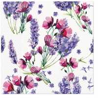 Servietten 33x33 cm - Fragrant Lavender