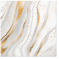 餐巾33x33厘米 - Golded Marble