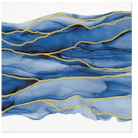Napkins 33x33 cm - Watercolor Waves