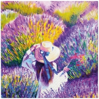 Tovaglioli 33x33 cm - Lavender Sunset
