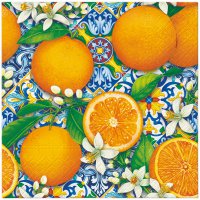Napkins 33x33 cm - Orange Boom