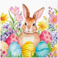 Napkins 33x33 cm - Egg Hunt