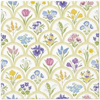 Servilletas 33x33 cm - Garden Medallion Print