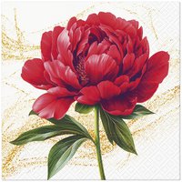 餐巾33x33厘米 - Scarlet Flower Study