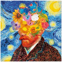 Napkins 33x33 cm - Van GoghS Floral Dream