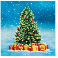 Servilletas 33x33 cm - CHRISTMAS TREE GIFTS