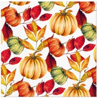 Serviettes 33x33 cm - Pumpkin Pattern