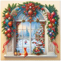 Servilletas 33x33 cm - Holiday Arch Decor