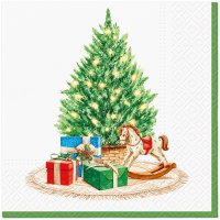 Servilletas 33x33 cm - Christmas celebrations