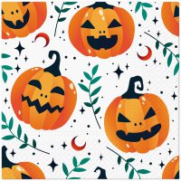 Servietten 33x33 cm - Mystic Pumpkin Patch