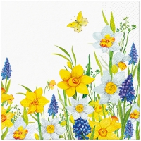 Napkins 33x33 cm - Spring Daffodills
