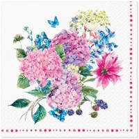 餐巾33x33厘米 - Hydrangea Bouquet