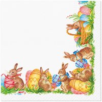 Servilletas 33x33 cm - Easter Fever
