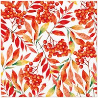 Napkins 33x33 cm - Rowan autumn