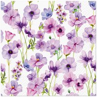 Napkins 33x33 cm - Wild Violet