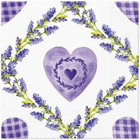 Servilletas 33x33 cm - Lavender town