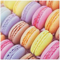 餐巾33x33厘米 - Sweet Macarons