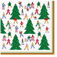 餐巾33x33厘米 - Christmas Hustle