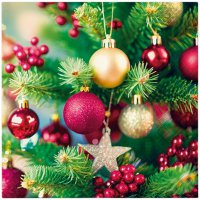 Serviettes 33x33 cm - Decore Christmas Tree
