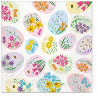 餐巾33x33厘米 - Flowered Eggs