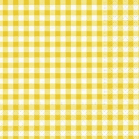 餐巾24x24厘米 - New Vichy yellow