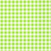 餐巾24x24厘米 - New Vichy green