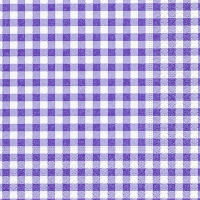 Serviettes 24x24 cm - New Vichy lavender