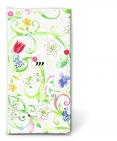 Handkerchiefs - Floral pattern