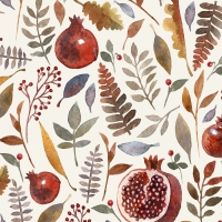 Servietten 33x33 cm - Pomegranate