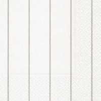 Servietten 24x24 cm - Home white/beige