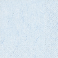 Servietten 24x24 cm - Pure pastel blue