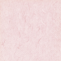 Serviettes 24x24 cm - Pure soft pink