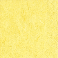 Serviettes 24x24 cm - Pure yellow