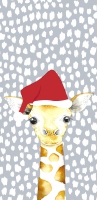 Handkerchiefs - Giraffe Santa