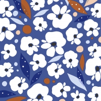 餐巾24x24厘米 - Artist floral