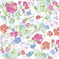 Serviettes 33x33 cm - Floral Oasis