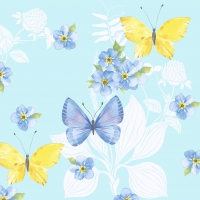 餐巾33x33厘米 - Butterfly dance