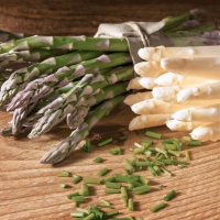 Салфетки 33x33 см - Fresh asparagus